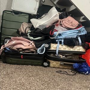Assorted Luggage and Bags Collection